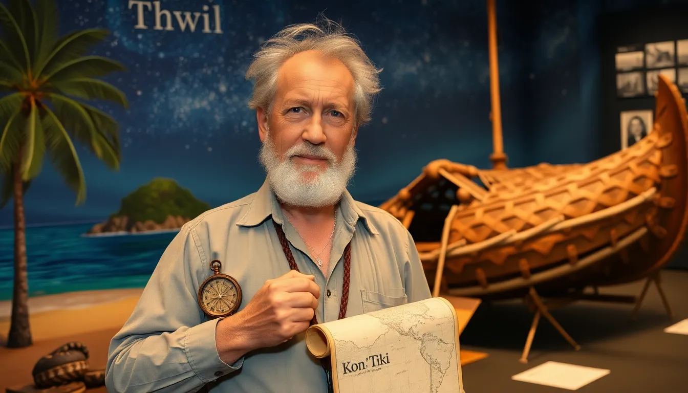 Featured image for The Life and Legacy of Thor Heyerdahl: The Kon‑Tiki Expedition —