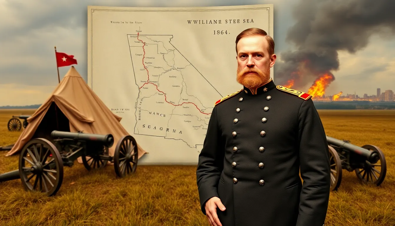 Featured image for Biography of William T. Sherman: The March to the Sea —