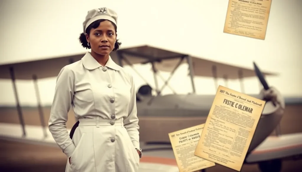 Featured image for The Life Story of Bessie Coleman: The First Black Female Pilot —