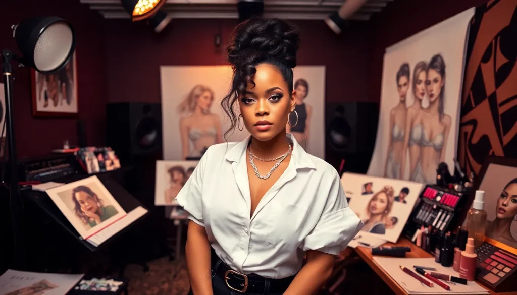 Featured image for The Life Story of Rihanna: From Barbados to Billionaire —