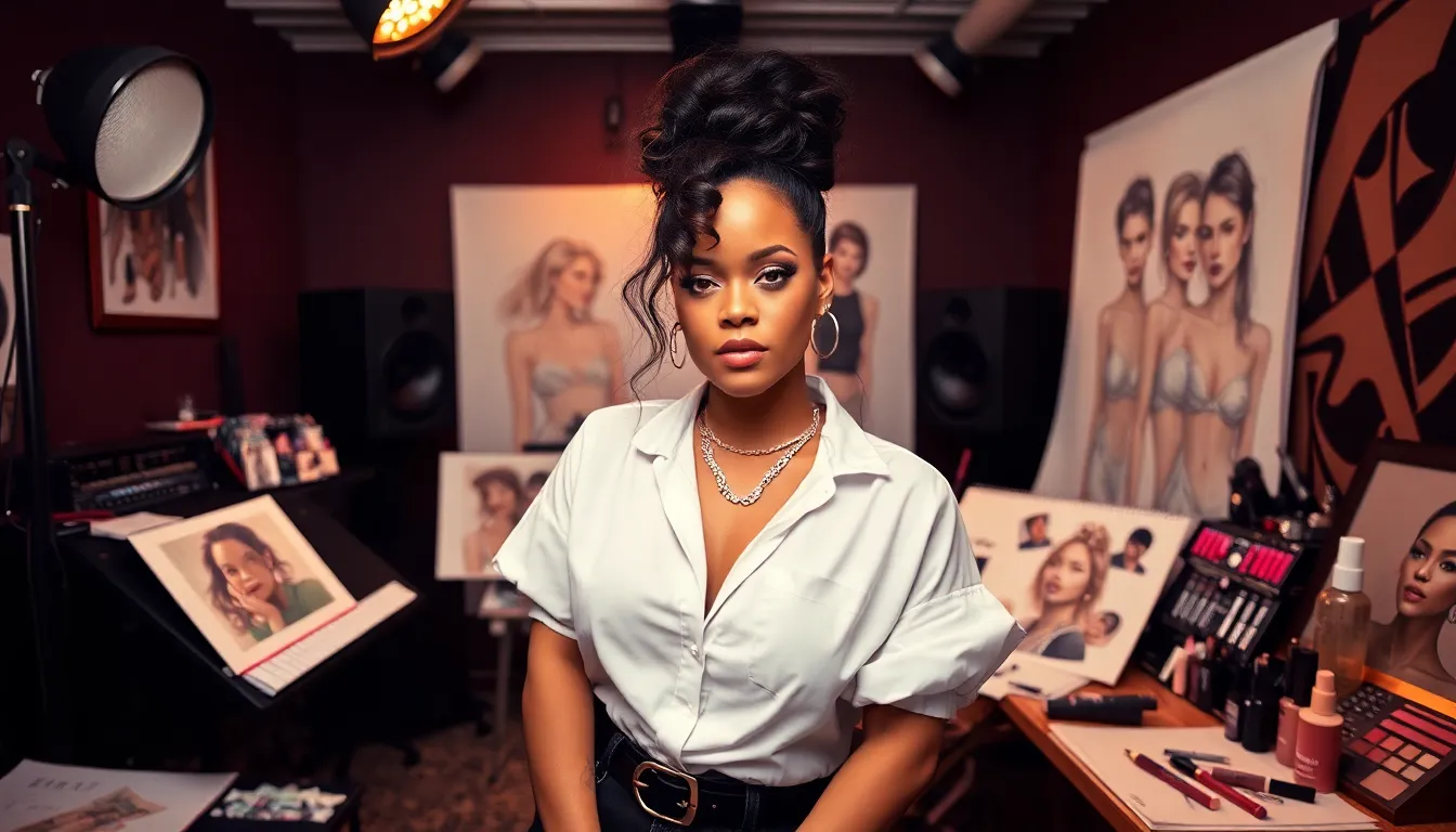 Featured image for The Life Story of Rihanna: From Barbados to Billionaire —