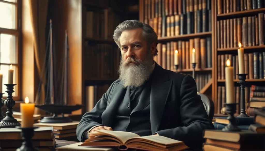 Featured image for The Life and Works of Herman Melville: Moby‑Dick —
