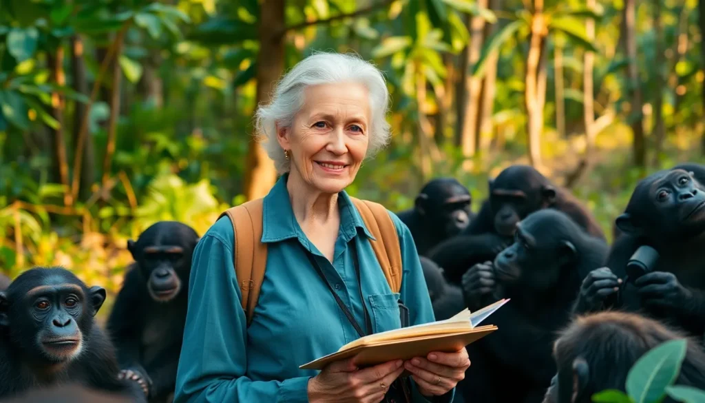 Featured image for Biography of Jane Goodall: The Chimpanzee Scientist —