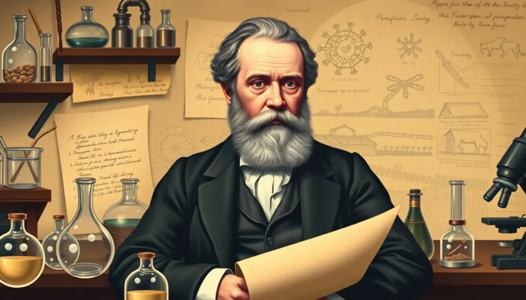 Featured image for The Life Story of Louis Pasteur: Germ Theory and Pasteurization —