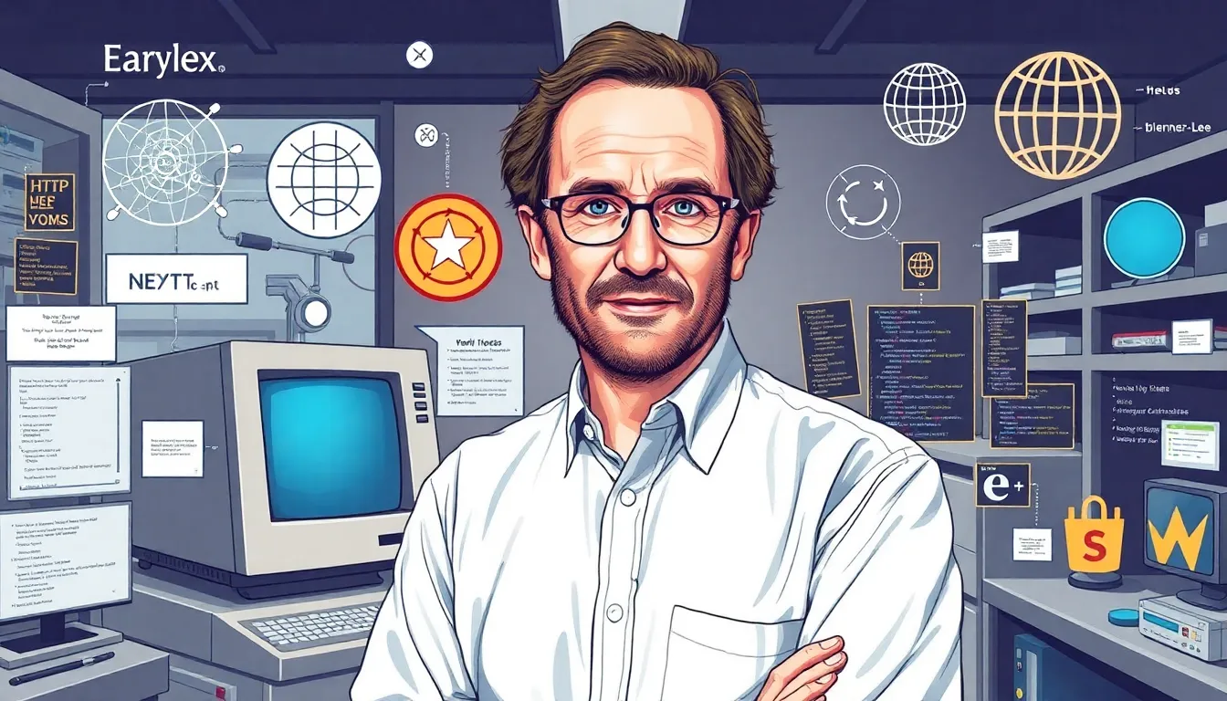 Featured image for Biography of Tim Berners‑Lee: The Inventor of the World Wide Web —