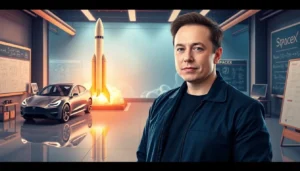 Featured image for Biography of Elon Musk: Tesla, SpaceX, and the Future —