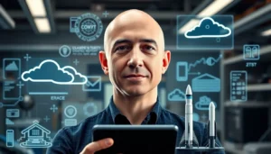 Featured image for The Life and Work of Jeff Bezos: From Amazon to Space —