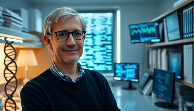 Featured image for Biography of Francis Collins: The Human Genome Project —