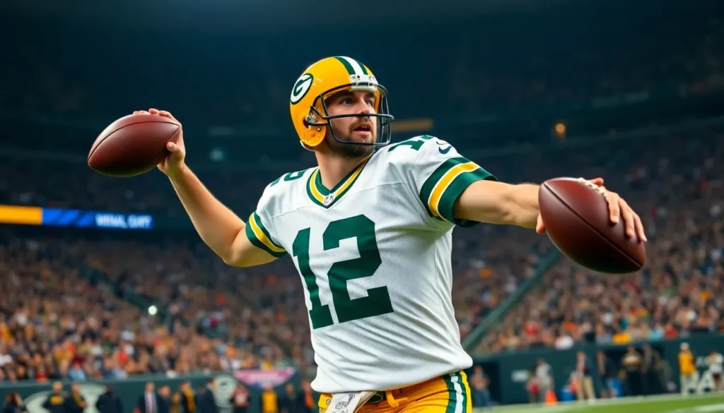Featured image for The Life and Legacy of Aaron Rodgers: The Hail Mary King —
