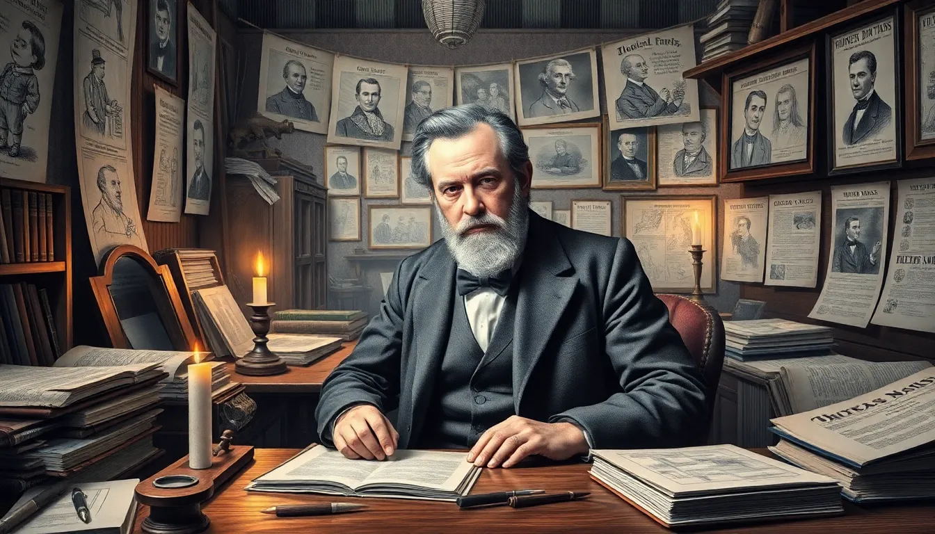 Featured image for Political Cartoonist Thomas Nast Biography – Age, Net Worth & Personal Life —